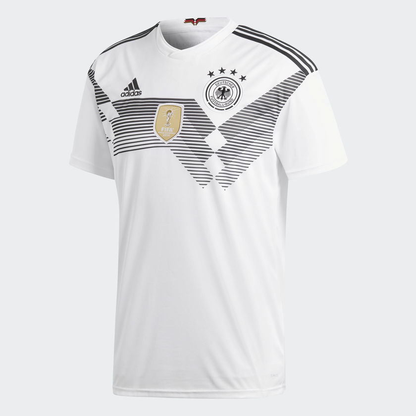 adidas Maillot Allemagne Domicile Blanc/Noir