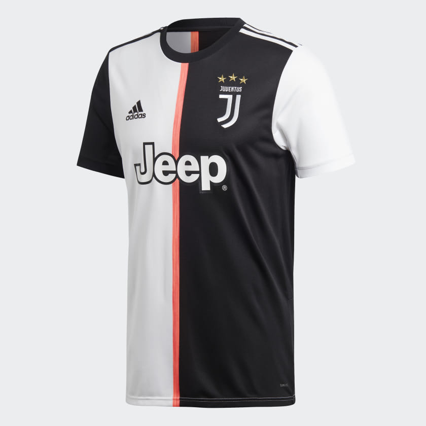 adidas Maillot Juventus domicile 2019-20 pour enfant, noir/blanc, Taille XS  : : Sports et Loisirs