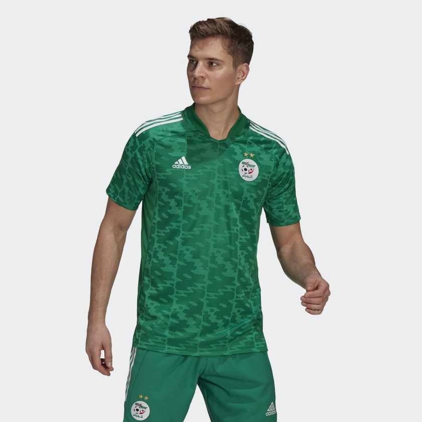 adidas MAILLOT EXTÉRIEUR ALGÉRIE 20/21 VERT/BLANC