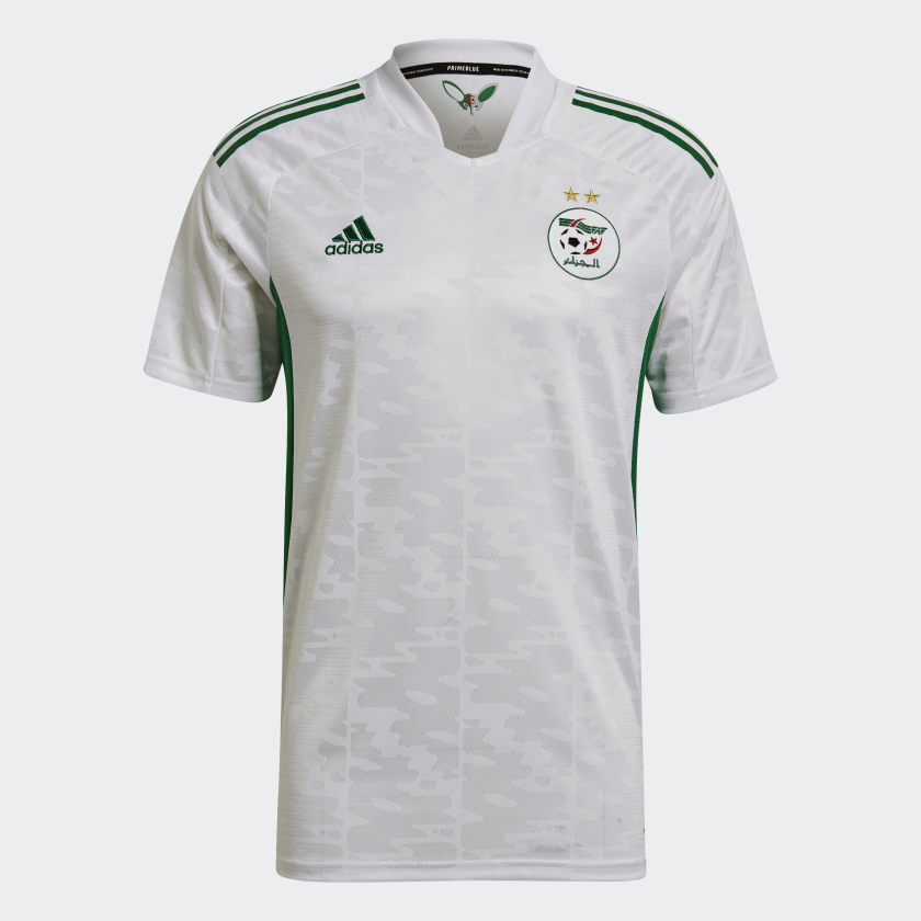 adidas MAILLOT DOMICILE ALGÉRIE JUNIOR 20/21 BLANC/VERT