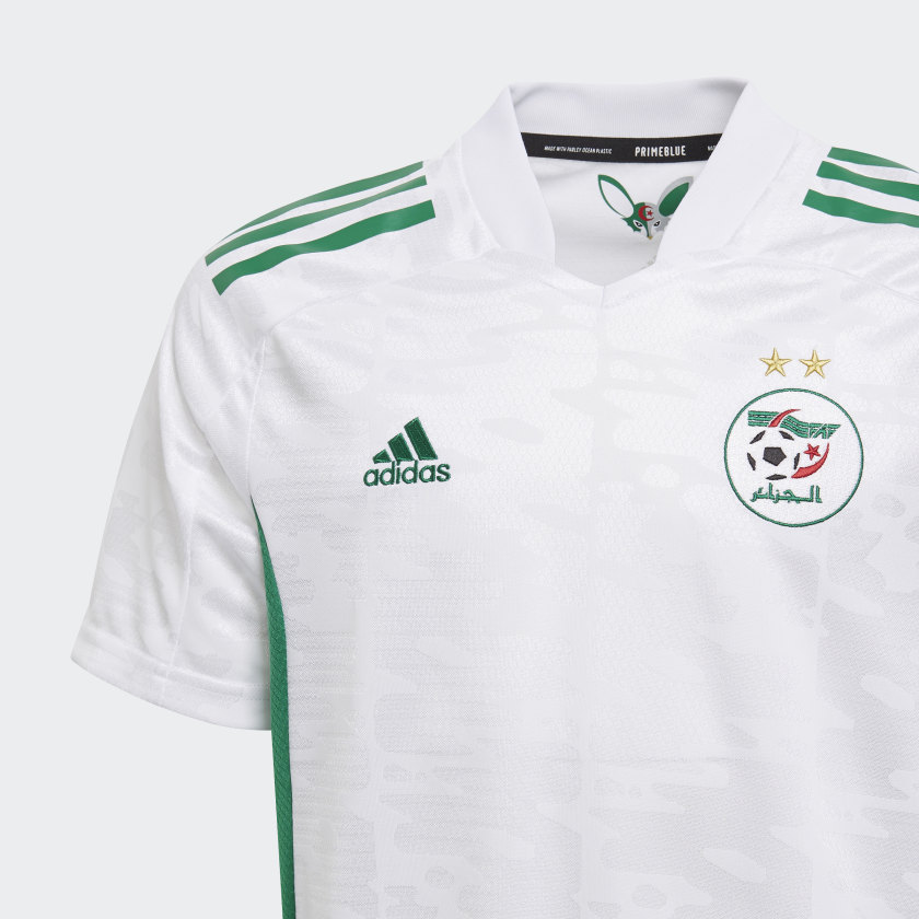 adidas MAILLOT DOMICILE ALGÉRIE JUNIOR 20/21 BLANC/VERT