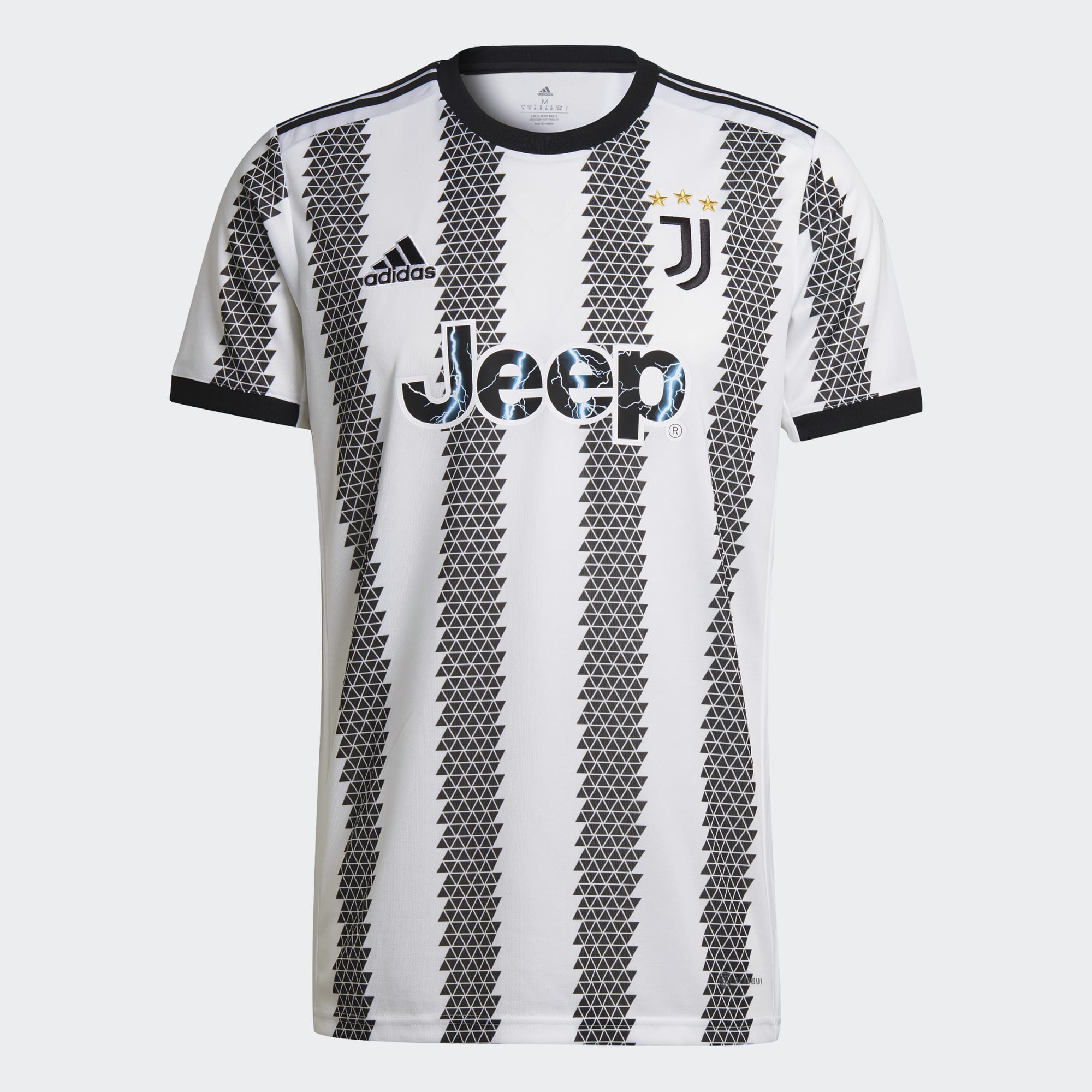 adidas MAILLOT DOMICILE JUVENTUS 22 23 BLANC NOIR SportPalais