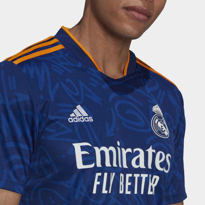 maillot real bleu 2022