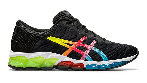 Asics gel quantum 360 5 noir bleu jaune SportPalais