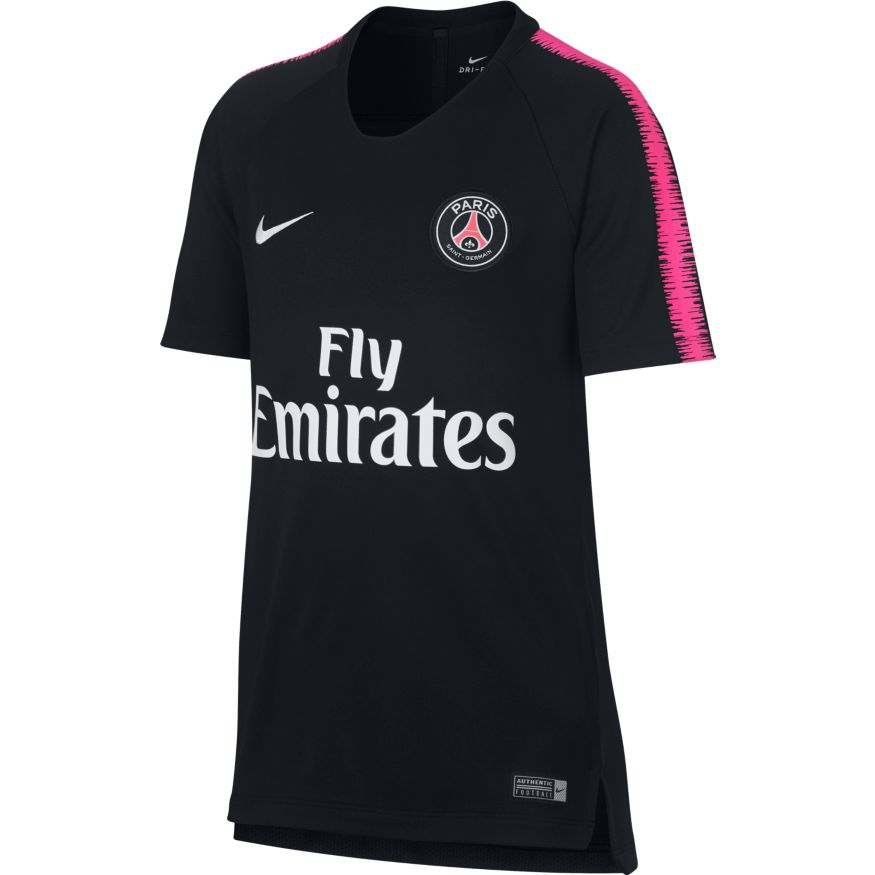 Nike Maillot PSG Junior Rose/Noir 