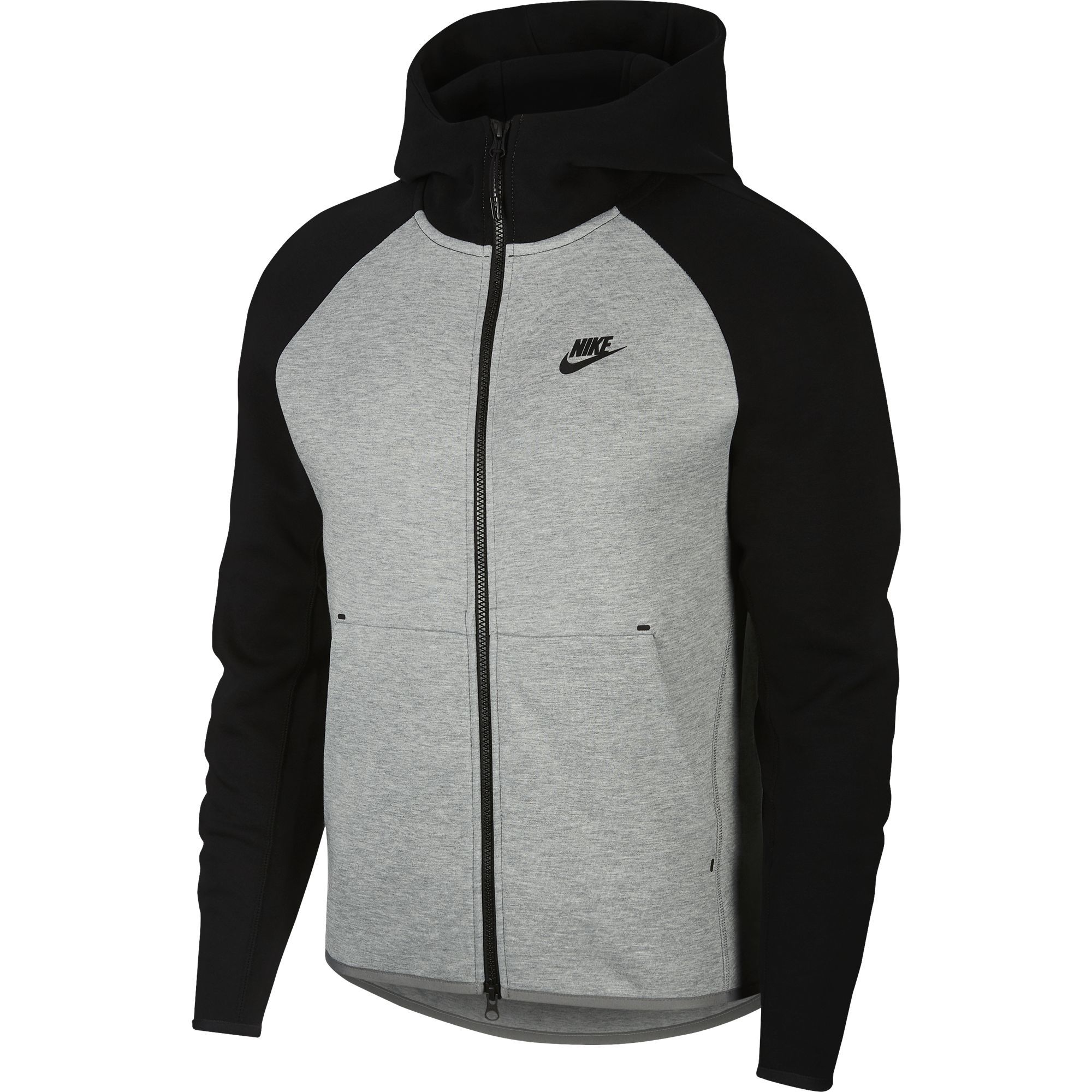 Nike Sweat Tech Fleece à capuche pour Homme gris/noir - SportPalais.com