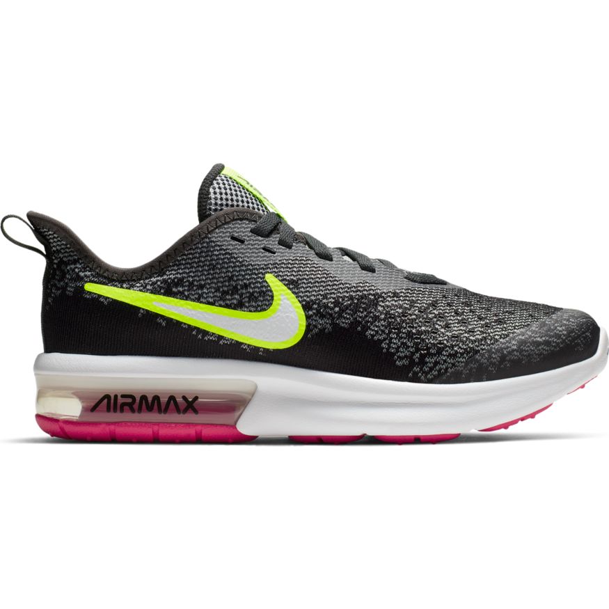 Nike Air Max Sequent 4 WOLF GREY VOLT BLACK ANTHRACIT