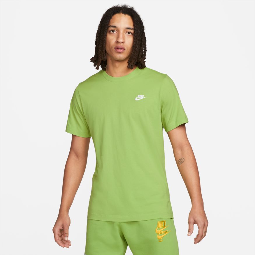 Nike T SHIRT HOMME VERT 