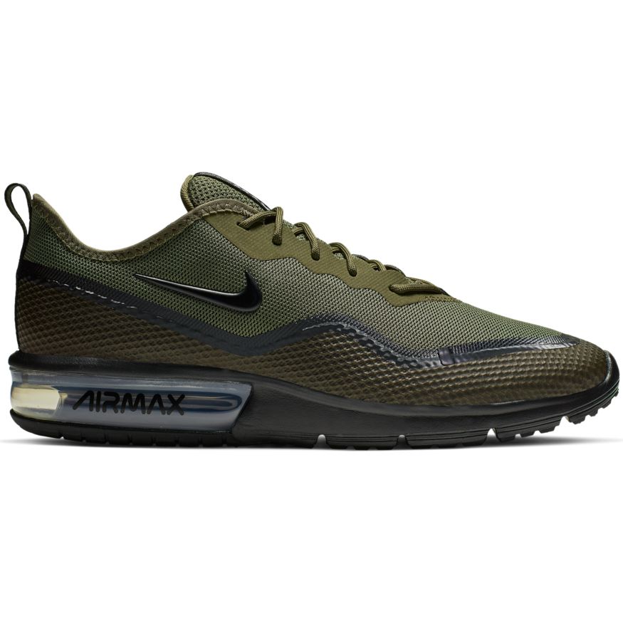 Air Max Sequent 4.5 MEDIUM OLIVE/BLACK-WHITE SportPalais.com