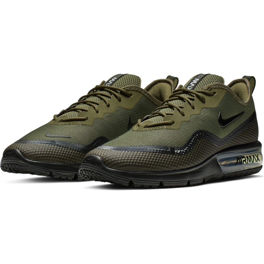 Air Max Sequent 4.5 MEDIUM OLIVE/BLACK-WHITE SportPalais.com