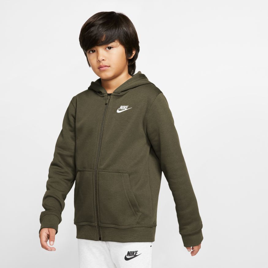 Nike VESTE ENFANT VERT 