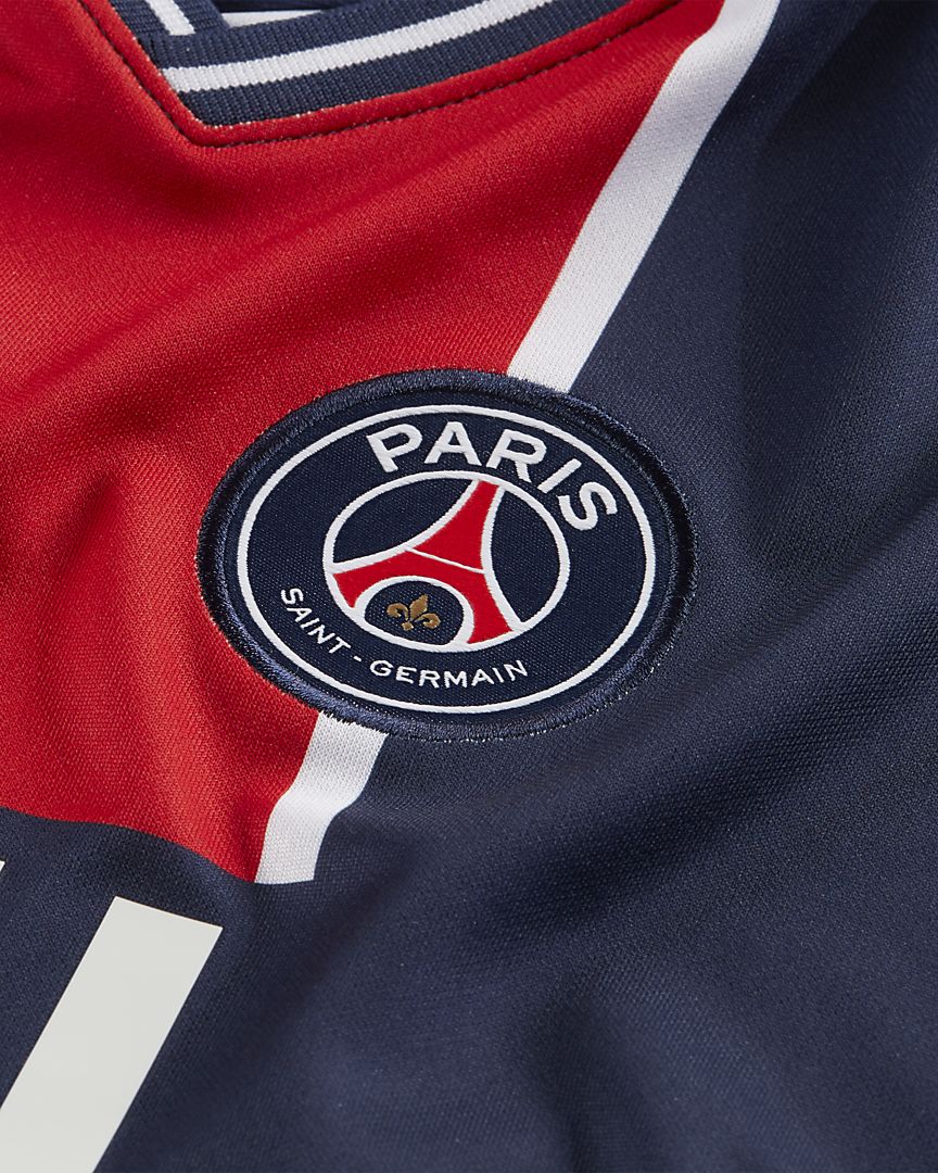 Nike maillot psg junior saison 2020-2021 bleu /blanc/rouge ...