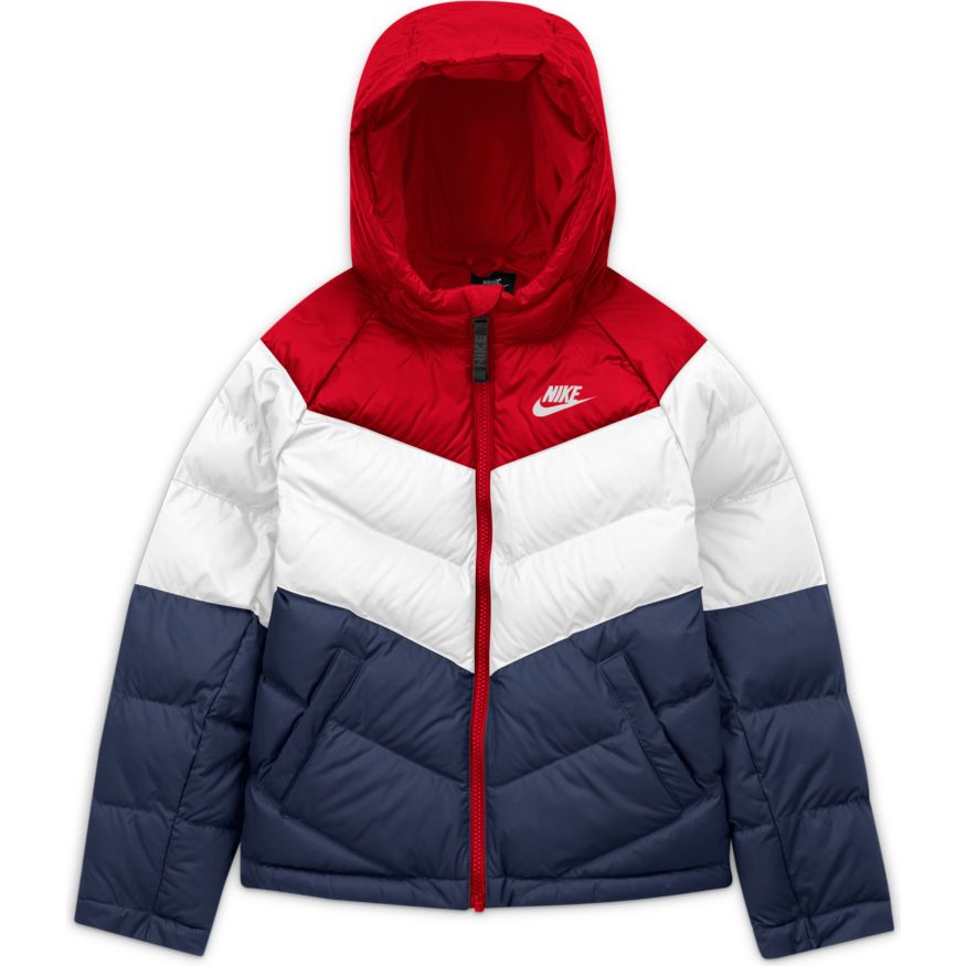 Veste nike rouge clearance bleu