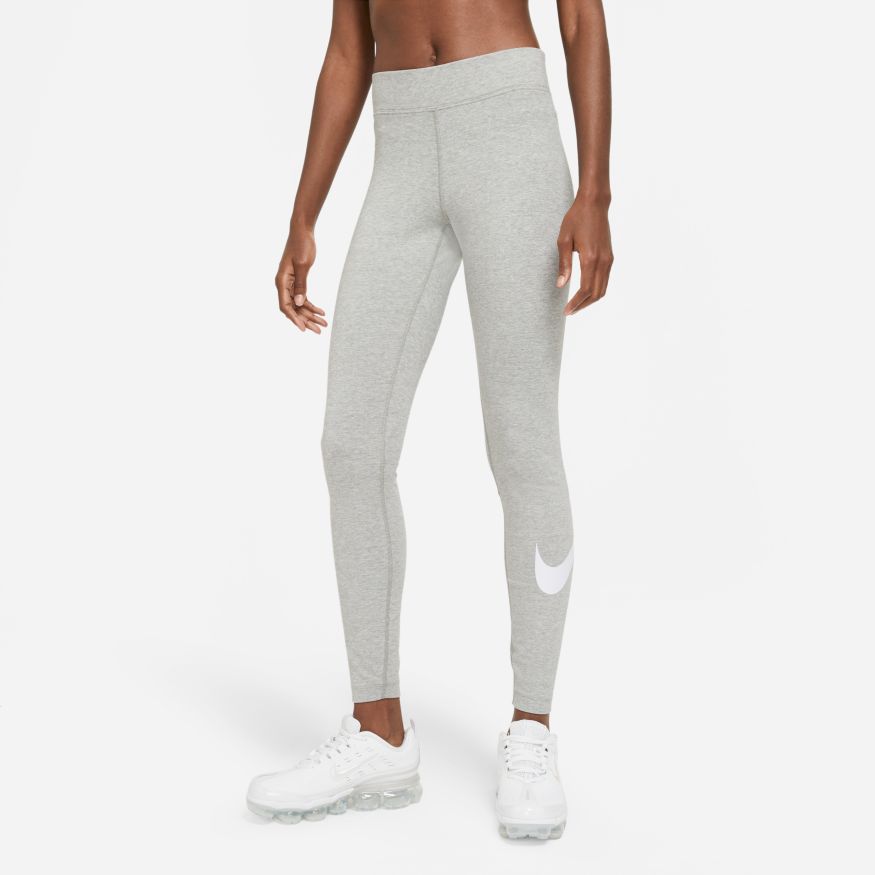 Nike LEGGING FEMME GRIS/BLANC 