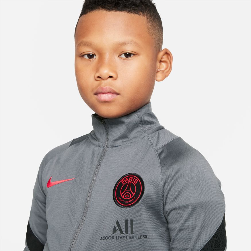 Nike SURVETEMENT PSG JUNIOR:2021/22 GRIS/NOIR 