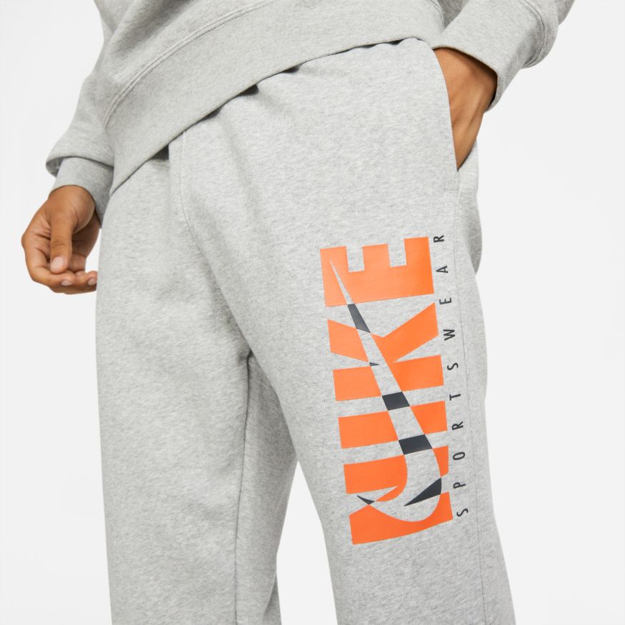 Ensemble nike gris orange deals