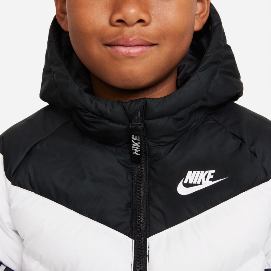 Nike doudoune enfant NOIR/BLANC
