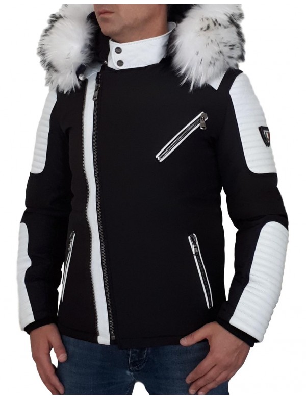 parka grosse fourrure homme